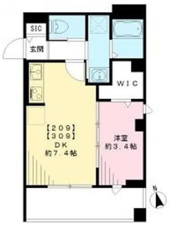 スマート・グラン荻窪の物件間取画像